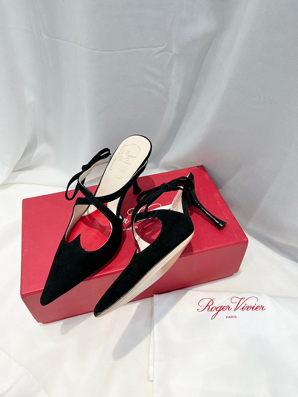 Roger Vivier luxury shoes front view — premium authentic designer style