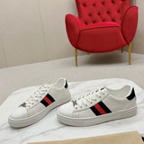 Gucci clean off-white luxury sneakers view 6 premium leather build