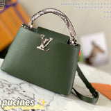 Front view of elevated structured women's handbag – women's premium purse