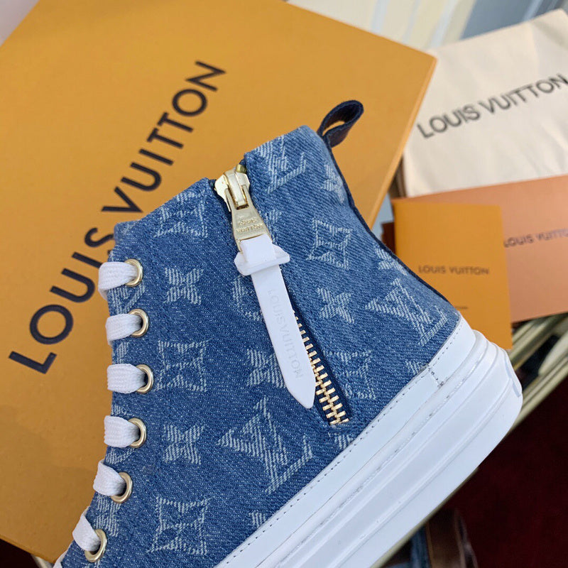 Louis Vuitton shoes front view designer style