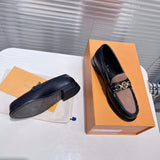 Louis Vuitton Burgundy Classic Ballet Flats - Side Profile View