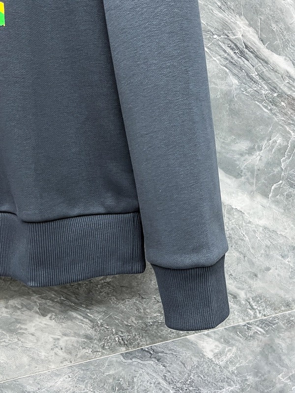 Back view of Louis Vuitton luxury clothing with tailored silhouette
