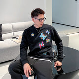 Front view of Louis Vuitton luxury clothing with contemporary cut