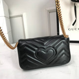 Back view of everyday-luxe polished women's handbag – women's premium purse