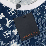 Full styled look of Louis Vuitton cotton t-shirt with runway-inspired design