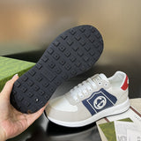Gucci sneakers detailed view showing premium designer craftsmanship