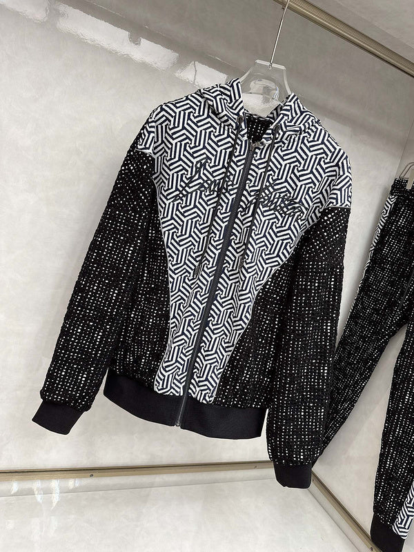 Side profile of Louis Vuitton luxury clothing with everyday silhouette