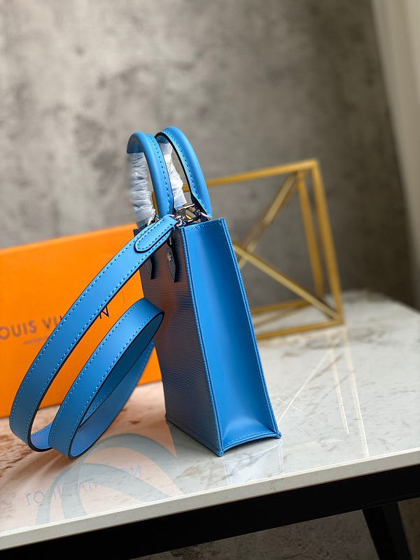 Interior view of modern statement women's handbag – women's everyday handbag