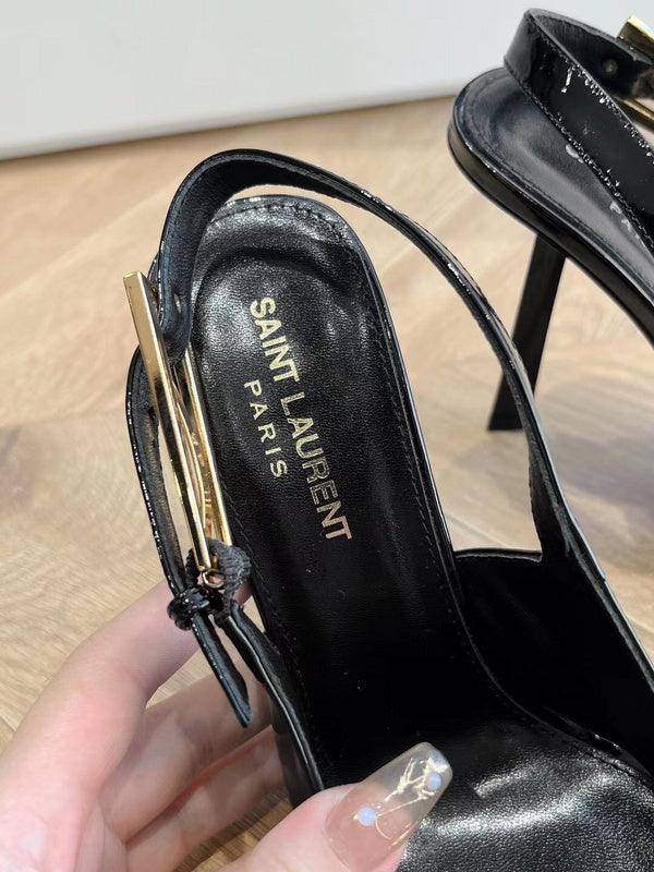 Saint Laurent luxury shoes detail view — premium authentic designer style