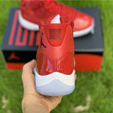 Side profile of Nike bold contrast sneakers minimalist modern build