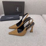 Saint Laurent luxury shoes detail shot
