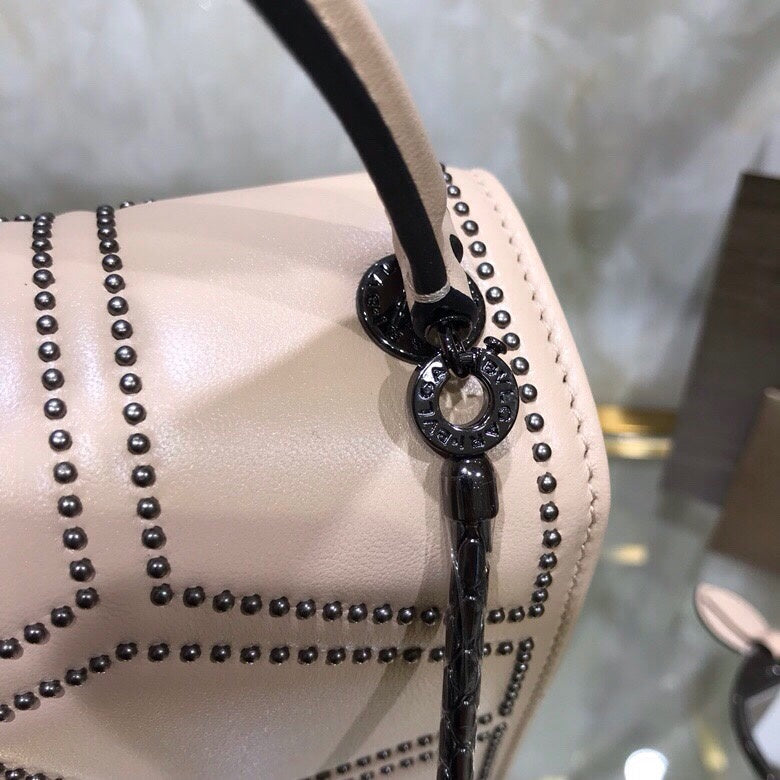 Refined Vegan Leather Handbag - Refined Silhouette | Women's Statement Accessory #1782 - alternate angle view (image 8) of designer-inspired handbag