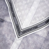 Full styled look of Louis Vuitton luxury clothing with monogram-inspired silhouette
