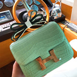 Timeless bag shown from front angle