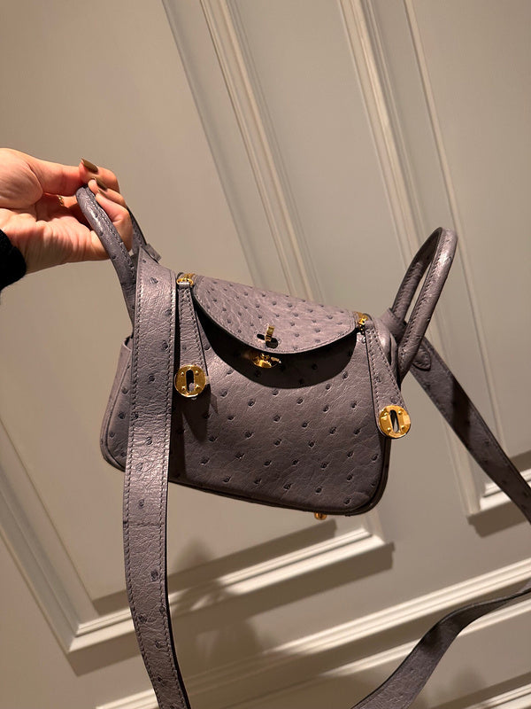 Close-up detail of considered bag design