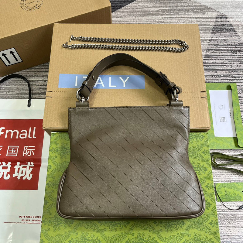 Front view of premium signature women's handbag – women's everyday handbag