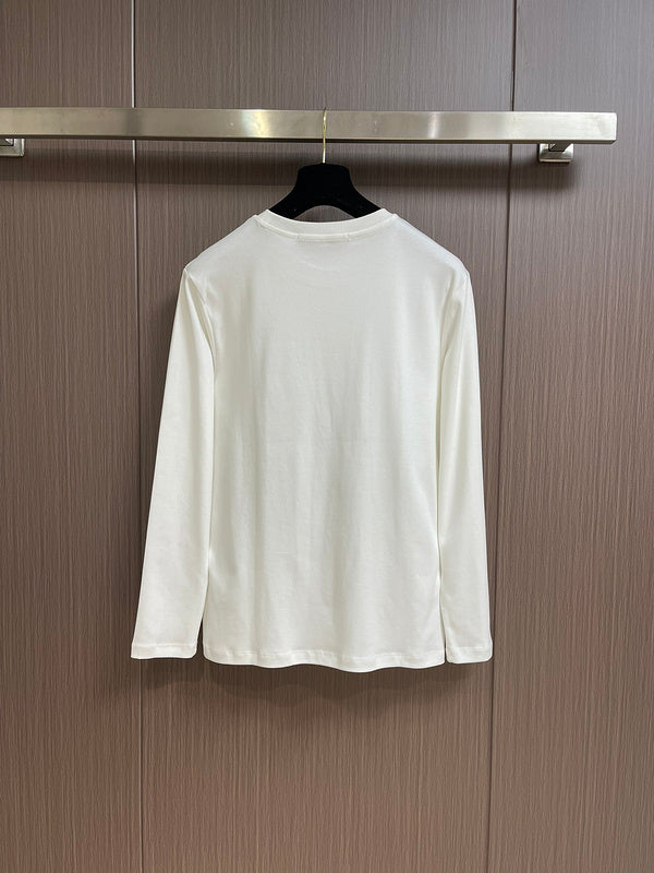 Side profile of Louis Vuitton luxury clothing with tailored silhouette