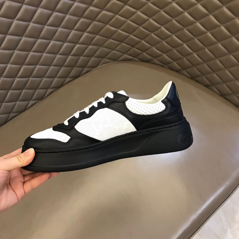 Gucci muted earth tones luxury sneakers view 9 cushioned comfort fit