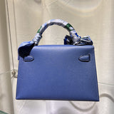  polished shoulder bag detail view showing craftsmanship 8