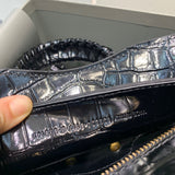 Structured Premium PU Leather Handbag - Polished Finish | Women's Everyday Carry Handbag #321 - texture close-up (image 9) of designer-inspired handbag