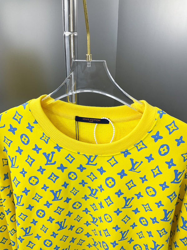 Close-up detail shot of Louis Vuitton luxury clothing with everyday silhouette