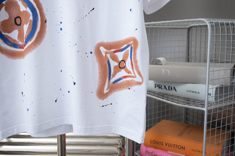 Front view of Louis Vuitton cotton t-shirt with tailored silhouette