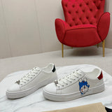 Gucci sneakers detailed view showing premium designer craftsmanship