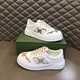 Gucci crisp white luxury sneakers view 11 cushioned comfort fit