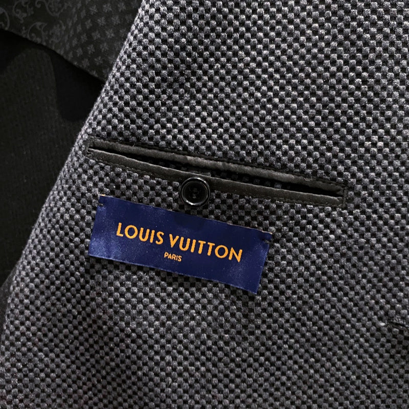 Front view of Louis Vuitton luxury clothing with relaxed-fit cut