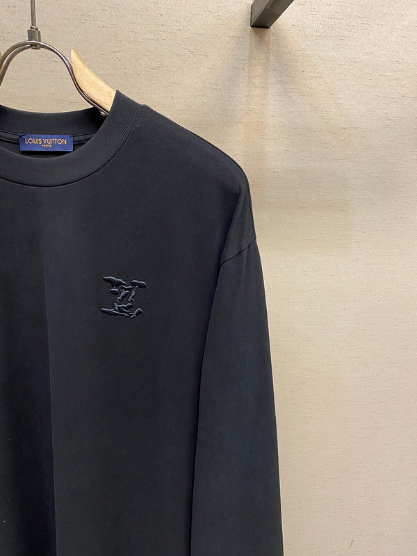 Full styled look of Louis Vuitton luxury clothing with runway-inspired design