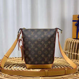 Front view of classic signature women's handbag – women's designer-style accessory