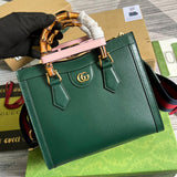 Front view of modern structured women's handbag – women's designer-style accessory