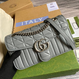 Interior view of premium classic women's handbag – women's statement bag