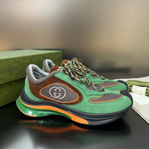 Gucci two-tone luxury sneakers view 11 streetwear statement look