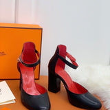 Hermes shoes Style 388 - texture and material detail