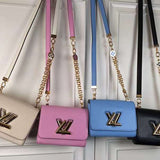 Front view of chic premium women's handbag – women's everyday handbag