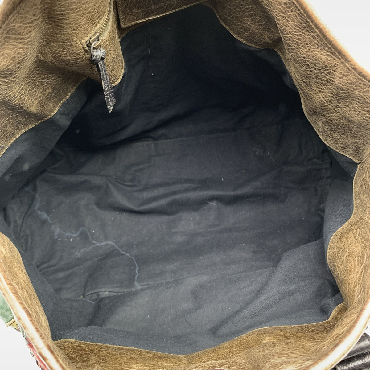 Balenciaga Multicolor Leather Patchwork Large Sunday Tote Bag — Premium Leather Tote