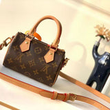 Interior view of chic premium women's handbag – women's statement bag
