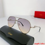 Front view of Cartier unisex sunglasses