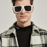Lifestyle view of Louis Vuitton unisex sunglasses