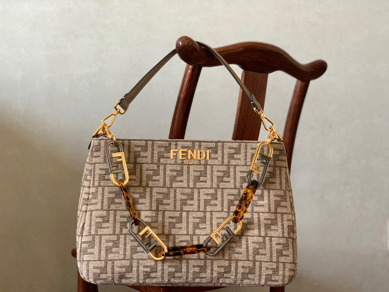 Ziva's Charm handbag – side angle view (35cm*14cm*23cm)