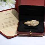 Front view of Cartier unisex jewelry piece