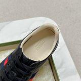 Gucci all-black luxury sneakers view 5 low-top design