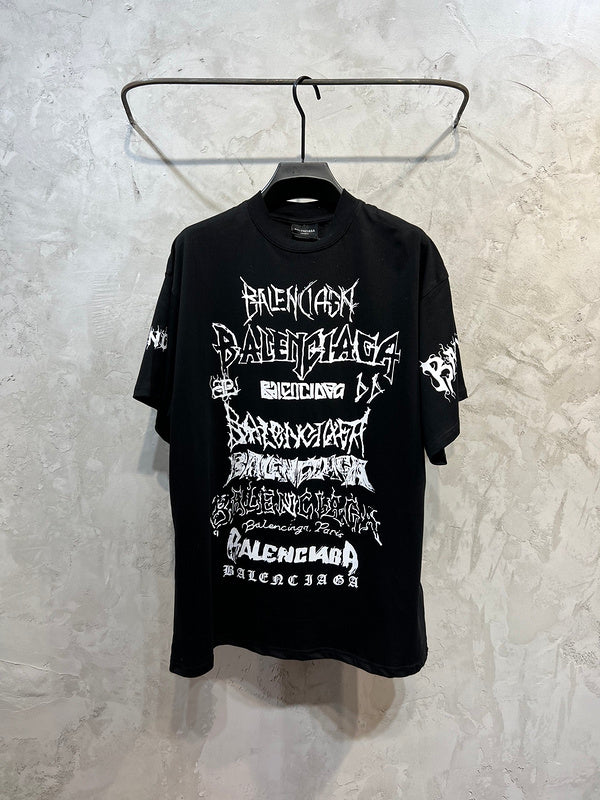 Balenciaga t-shirt front view — premium authentic designer style