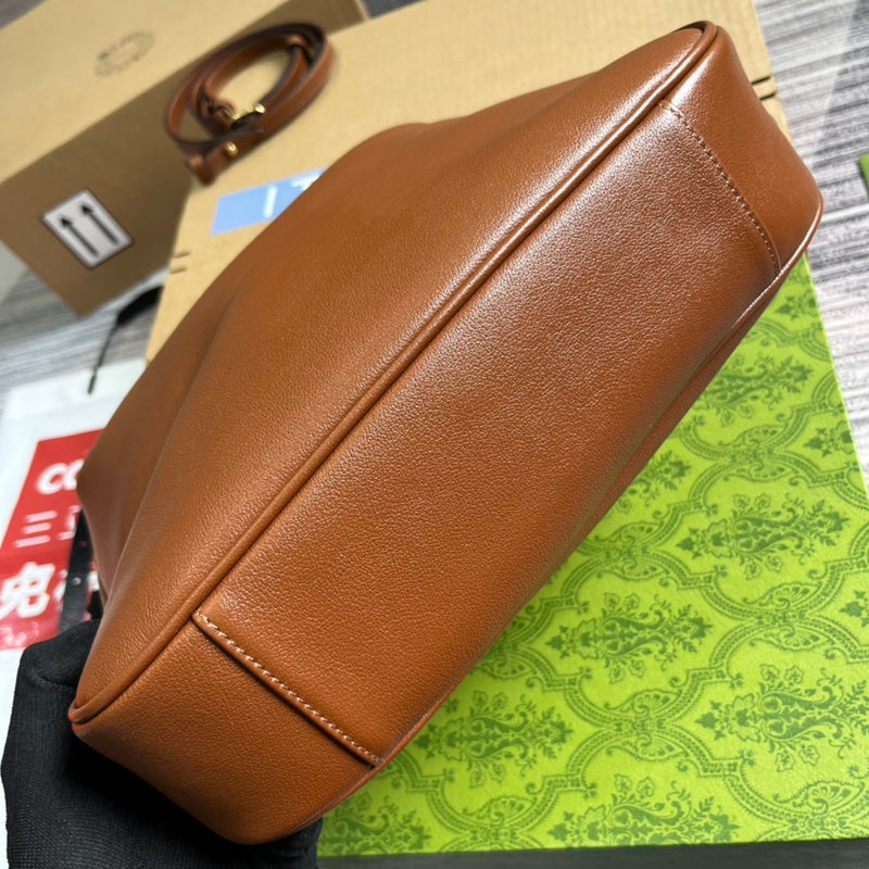 Back view of chic everyday-luxe women's handbag – women's luxury handbag
