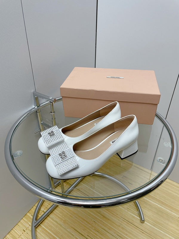 Miu Miu luxury shoes front view — premium authentic designer style