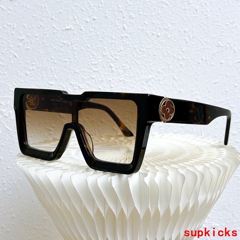 Front view of Louis Vuitton unisex sunglasses