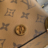  Contemporary satchel carried on shoulder