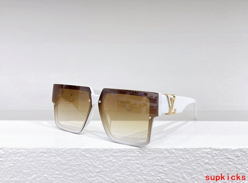 Lifestyle view of Louis Vuitton unisex sunglasses