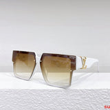 Lifestyle view of Louis Vuitton unisex sunglasses
